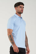 THE MUSCLE BUTTON POLO - PURECLO