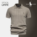 Polo Homme Maille Texturée RL - PURECLO