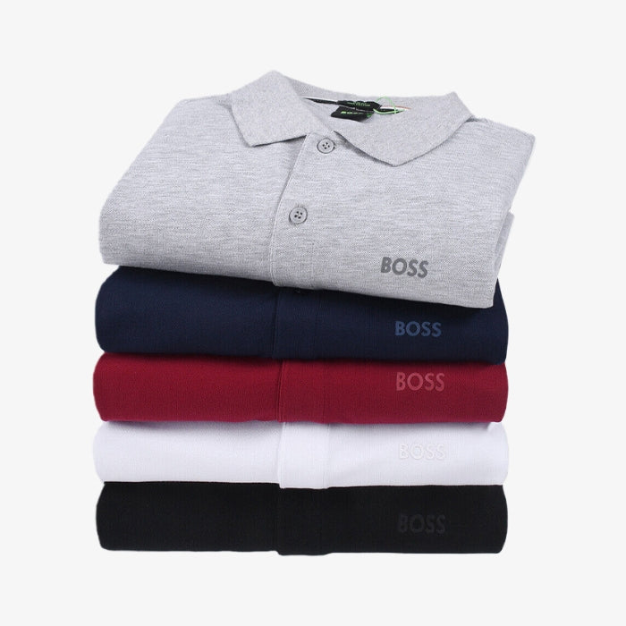 [BUY 3, GET 5] Kit 5 Polo Boss Essential - Pure