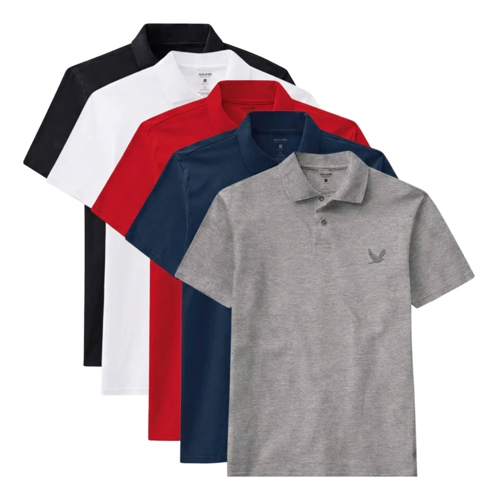 [BUY 3 GET 5]  PureClo™ Essential Polo Kit | Timeless Style