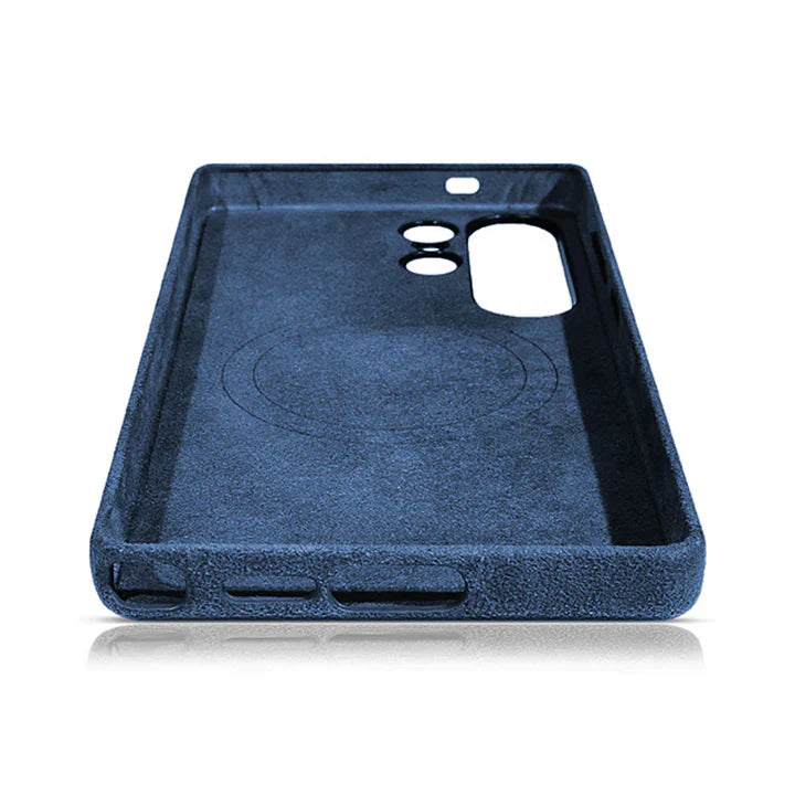 Alcantara Case - Ocean Blue - Samsung S