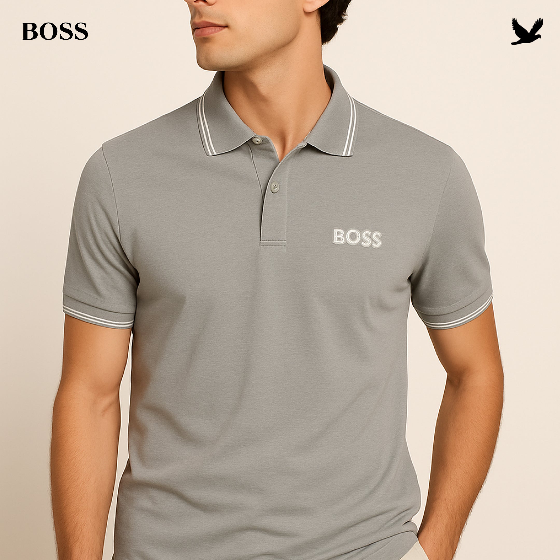 [BUY 1, GET 2] 2-Pack Boss Essential Polo Shirts - Pure