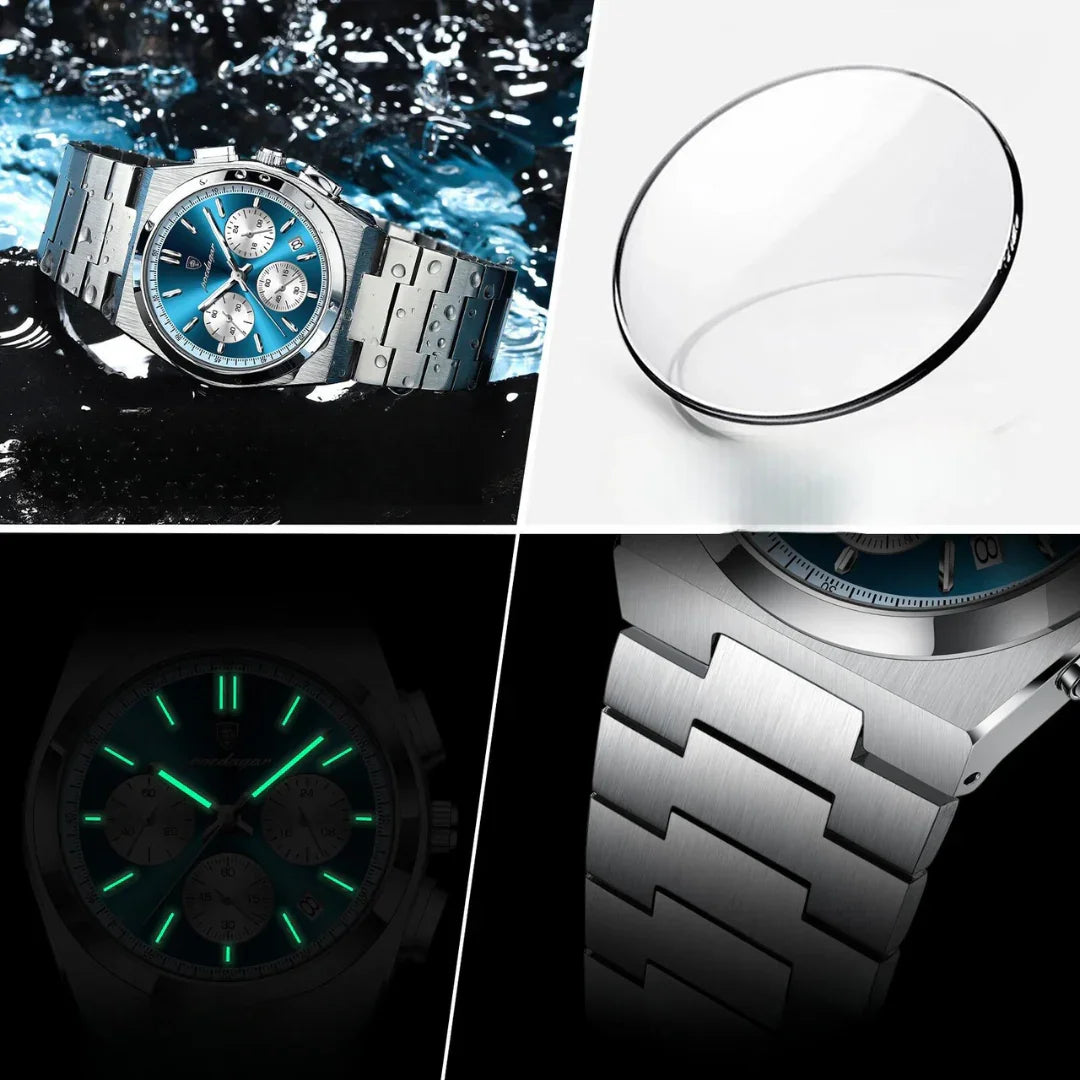 Poedagar Titanium Watch Norvex - Pure - PURECLO