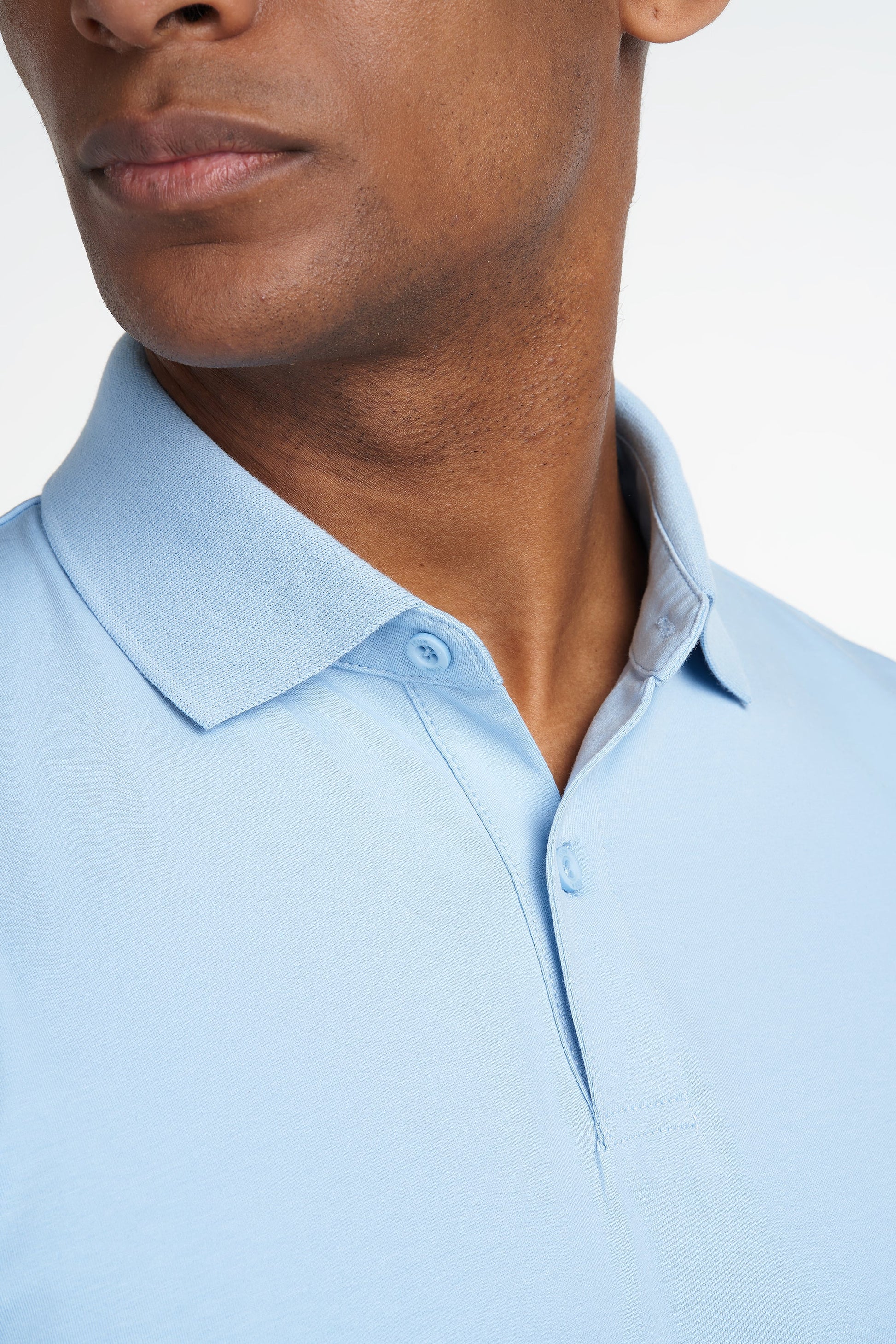 THE REGULAR BUTTON POLO - PURECLO