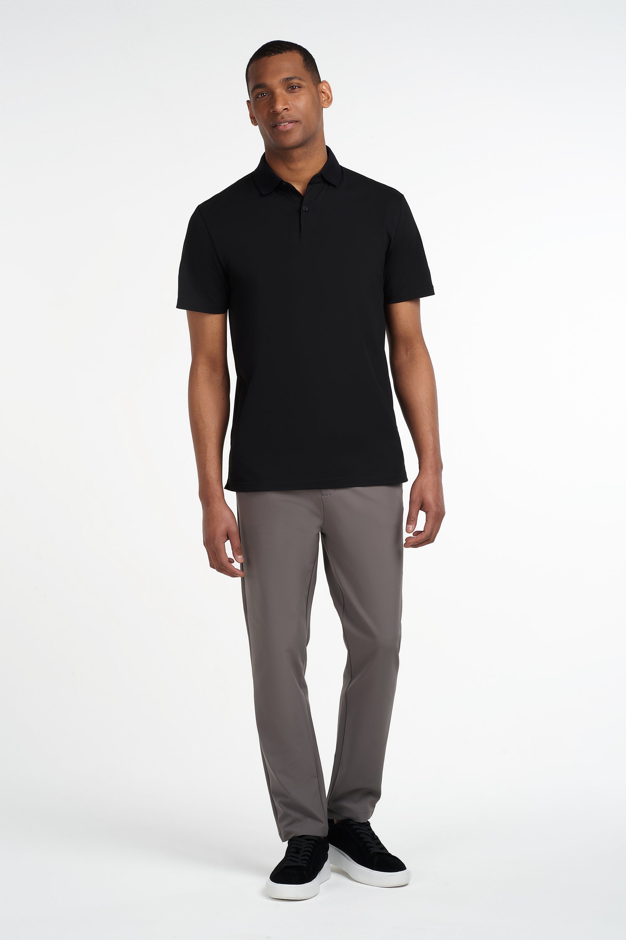 THE REGULAR BUTTON POLO - PURECLO