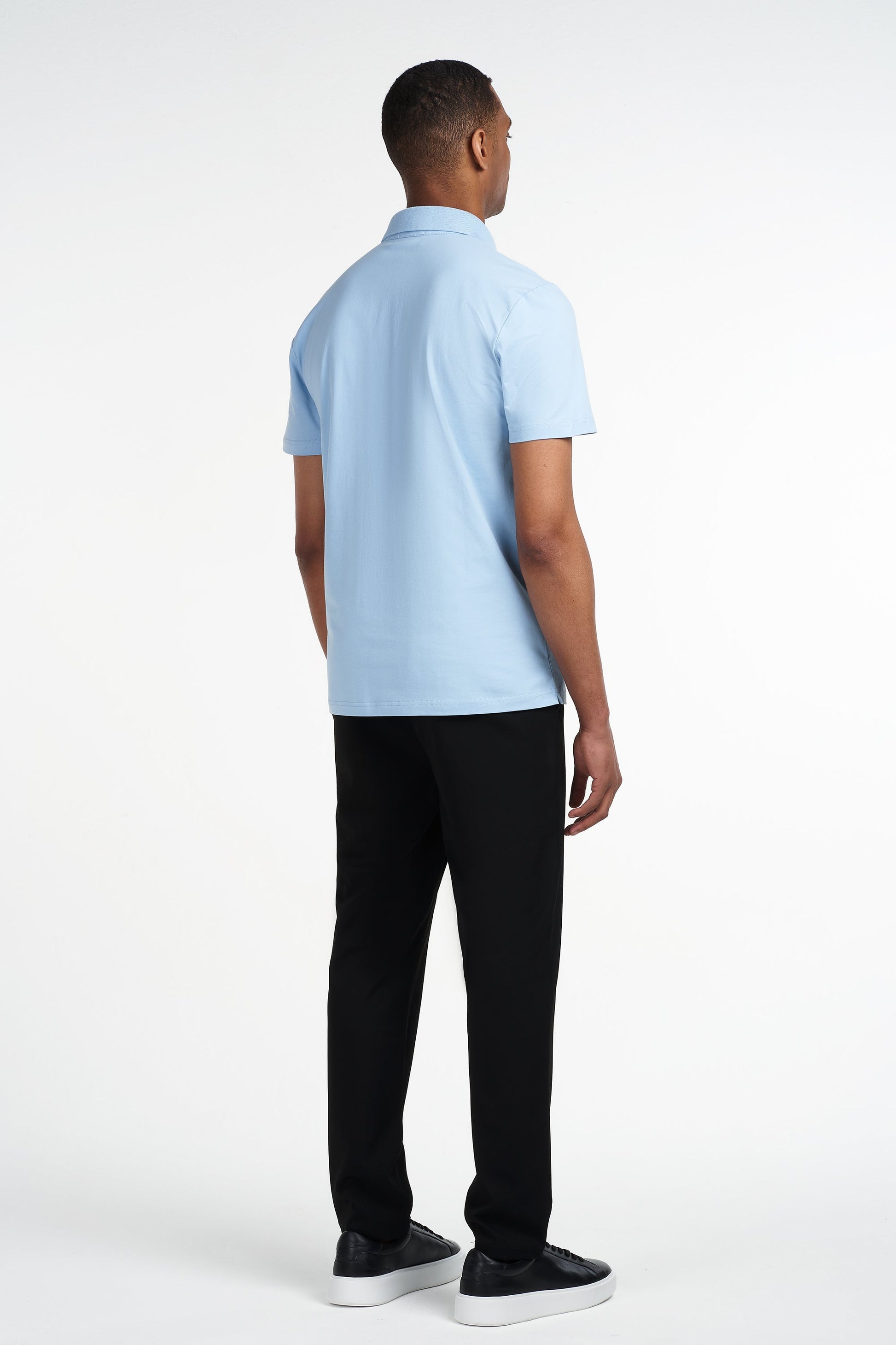 THE REGULAR BUTTON POLO - PURECLO