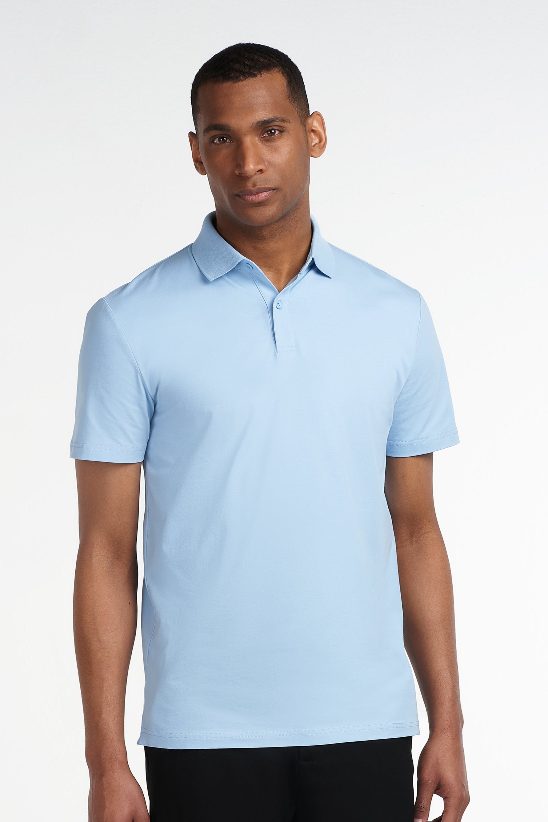 THE REGULAR BUTTON POLO - PURECLO