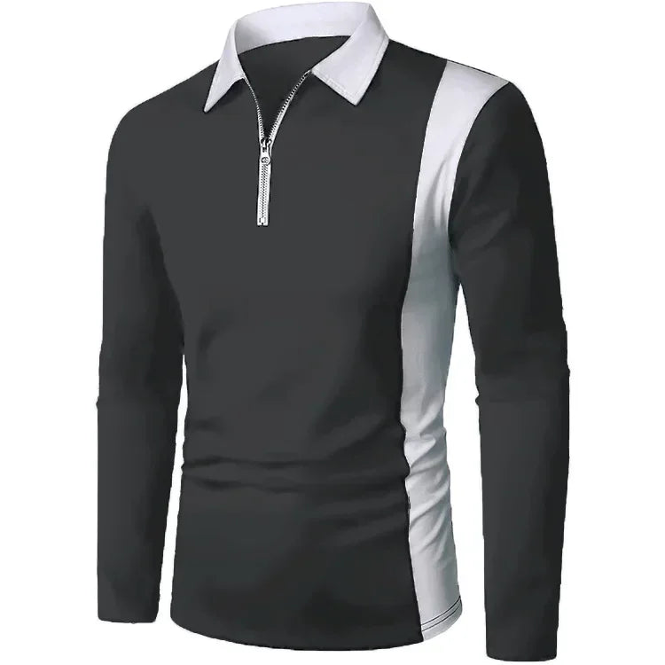 Men's Long Sleeve Polo Shirt Padrony - Pure - PURECLO