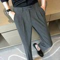 Striped Suit Trousers - Pure - PURECLO