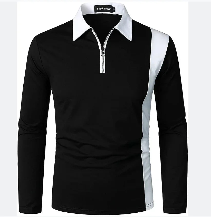 Men's Long Sleeve Polo Shirt Padrony - Pure - PURECLO