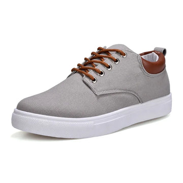Fashionable Casual Sneakers Made of Canvas - Pure - PURECLO