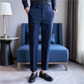 Pinstripe Suit Trousers for Men - Pure - PURECLO