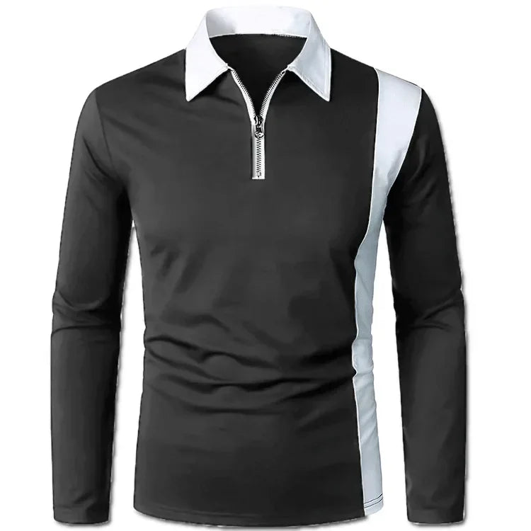 Men's Long Sleeve Polo Shirt Padrony - Pure - PURECLO