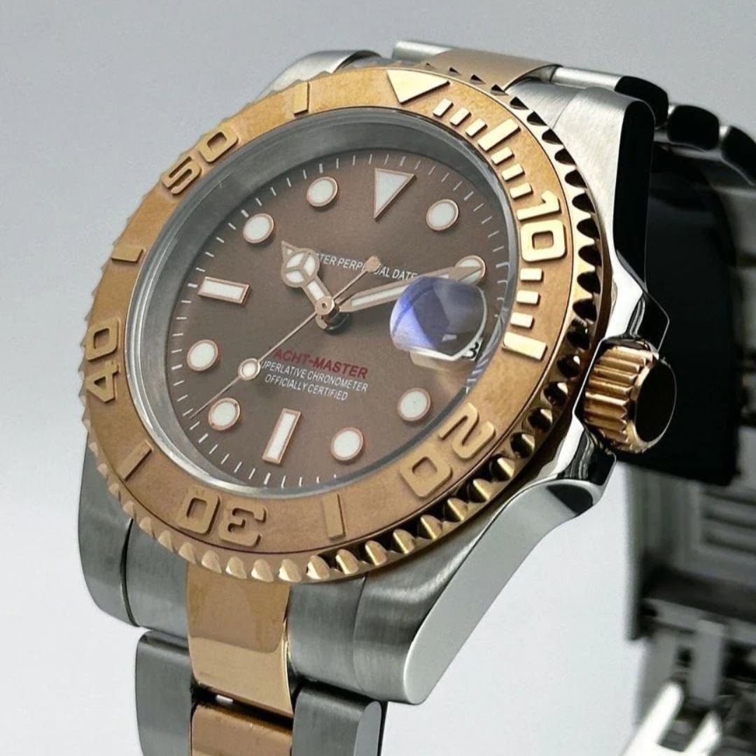 WATCH MOD YATCH | SILVER ROSE GOLD