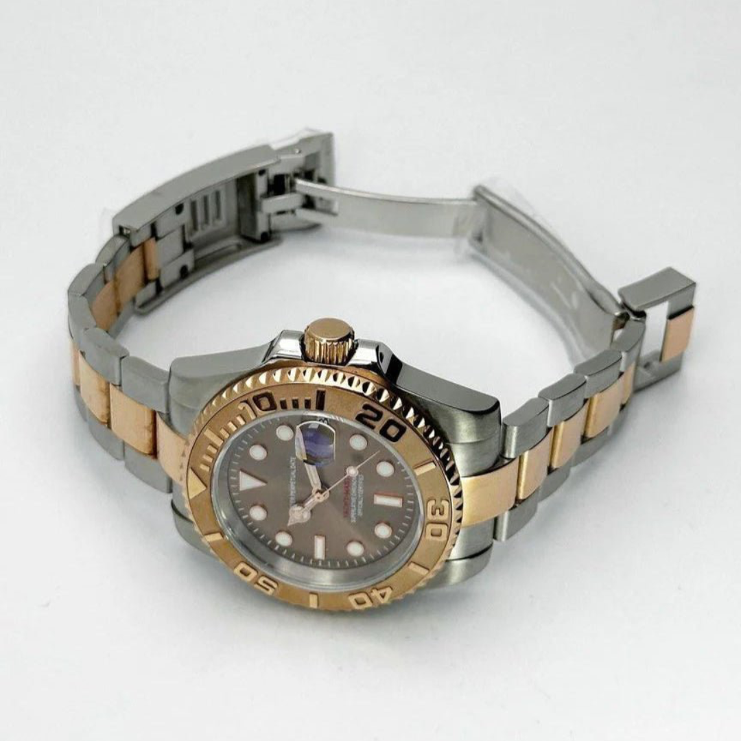 WATCH MOD YATCH | SILVER ROSE GOLD