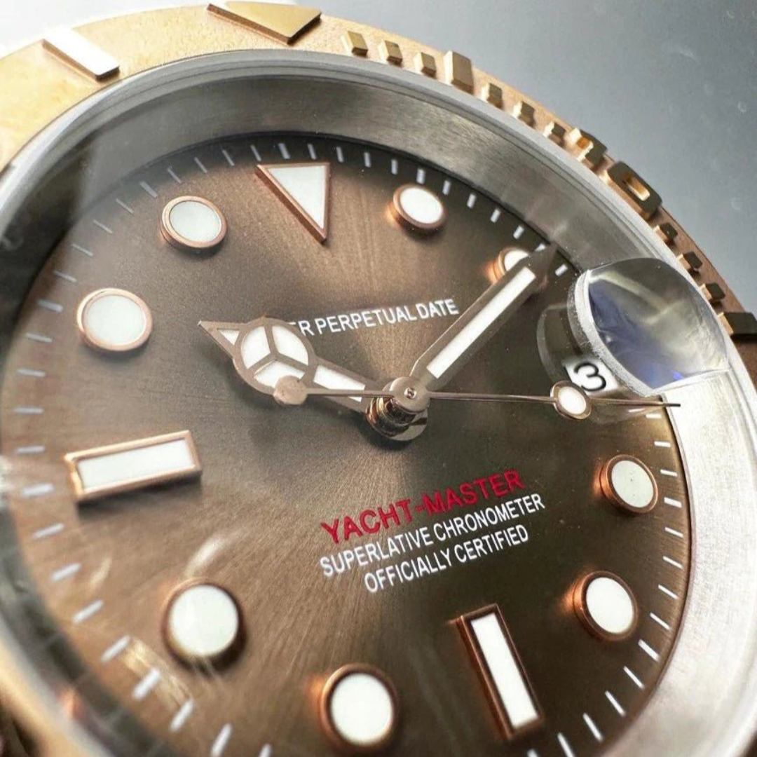 WATCH MOD YATCH | SILVER ROSE GOLD