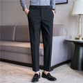 Pinstripe Suit Trousers for Men - Pure - PURECLO