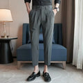 Striped Suit Trousers - Pure - PURECLO
