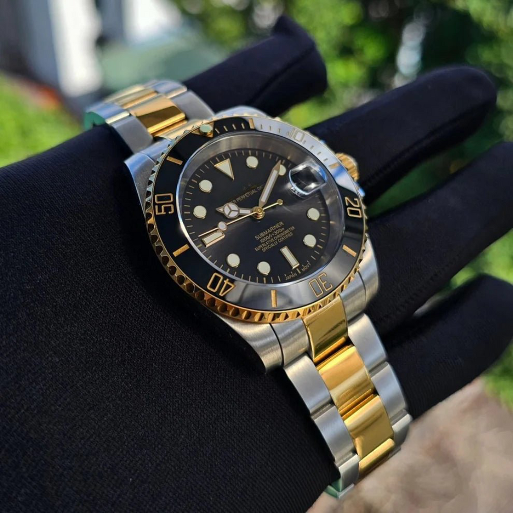 WATCH MOD MARINER | SILVER GOLD | NIGHT