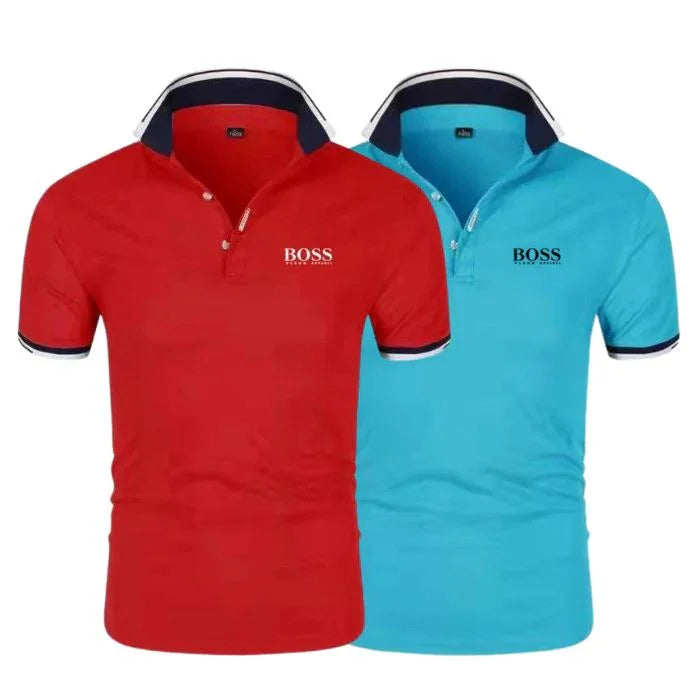 [BUY 1, GET 2] 2-Pack Boss Essential Polo Shirts - Pure - PURECLO