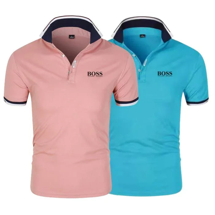 [BUY 1, GET 2] 2-Pack Boss Essential Polo Shirts - Pure - PURECLO
