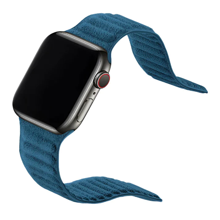 Alcantara Band Sport - Apple Watch - Ocean Blue