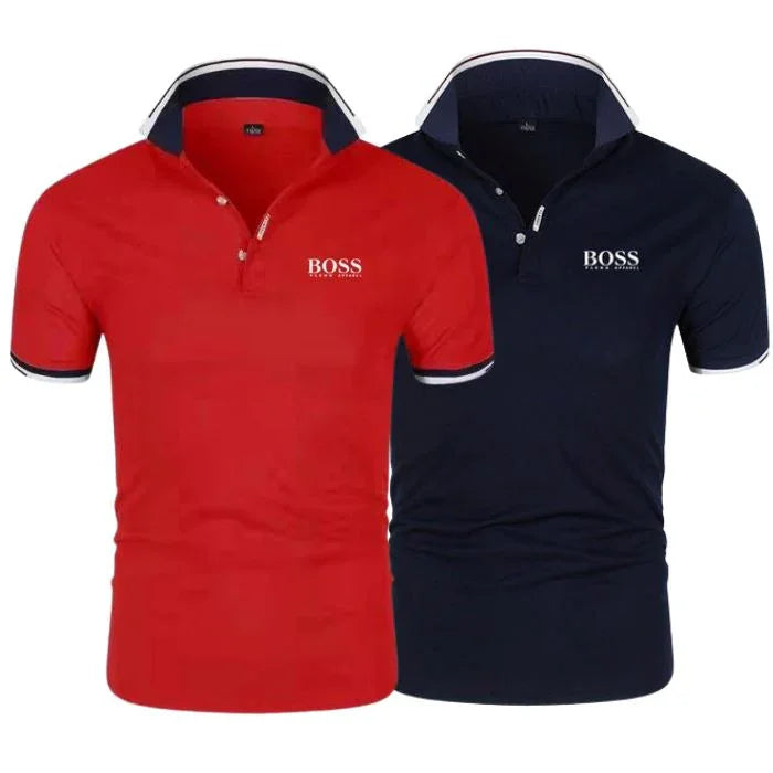 [BUY 1, GET 2] 2-Pack Boss Essential Polo Shirts - Pure - PURECLO