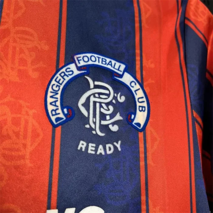 Retro Rangers Away Kit 1993 1994 Football Jersey - PURECLO