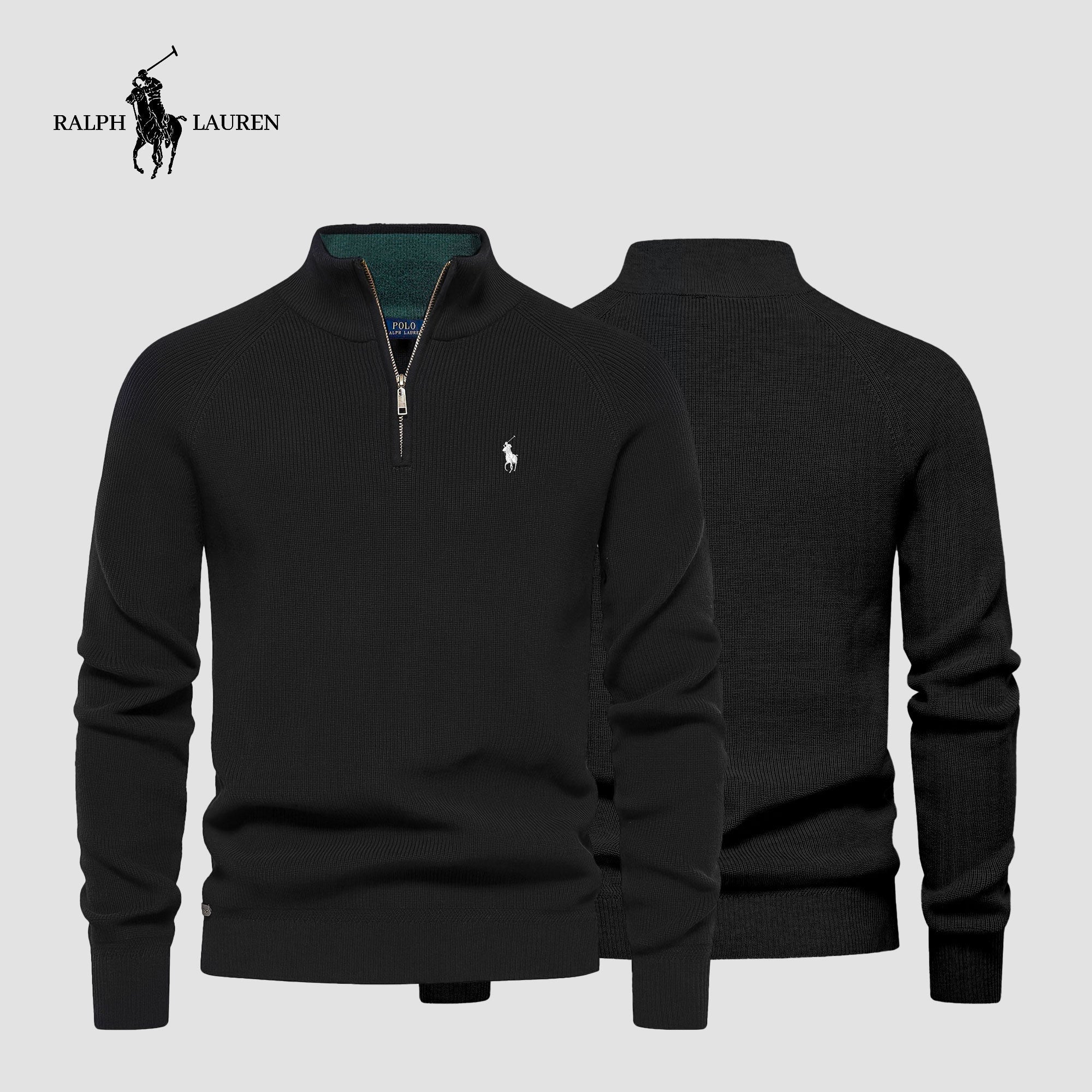 Pull Col Zippé R&L (DÉSTOCKAGE) - PURECLO