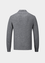 100% Merino Wool ZIPPED CARDIGAN