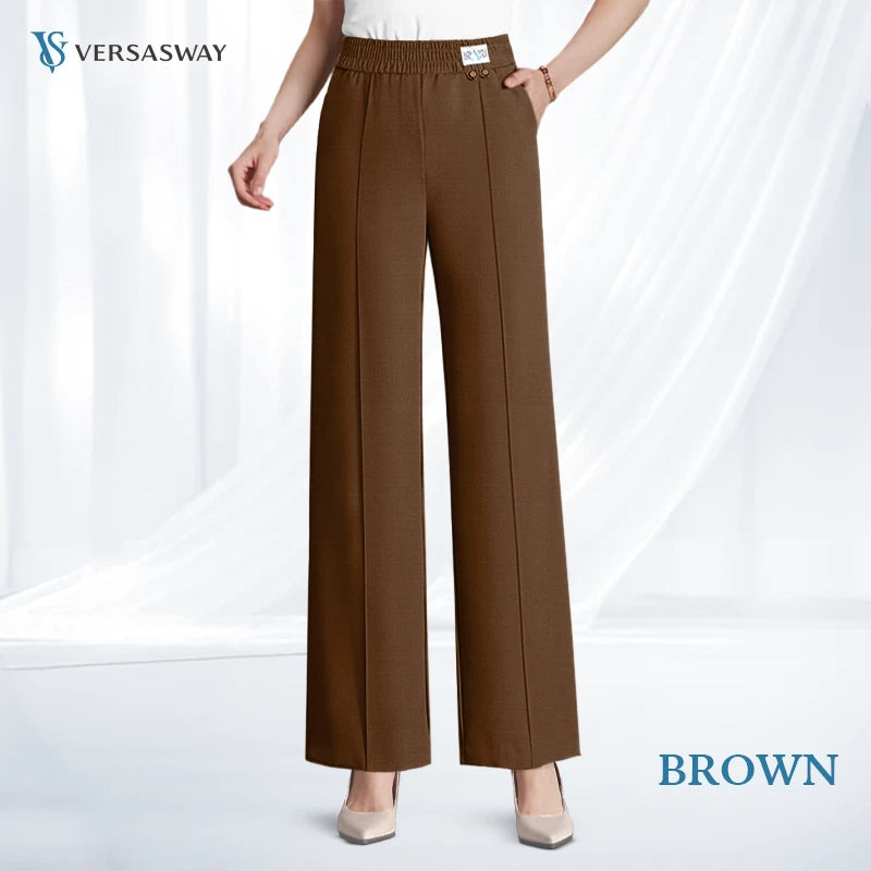 Pure VersaSway - Ultra Smooth High Rise Elastic Waist Comfy Pants