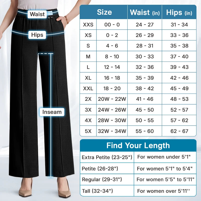 Pure VersaSway - Ultra Smooth High Rise Elastic Waist Comfy Pants