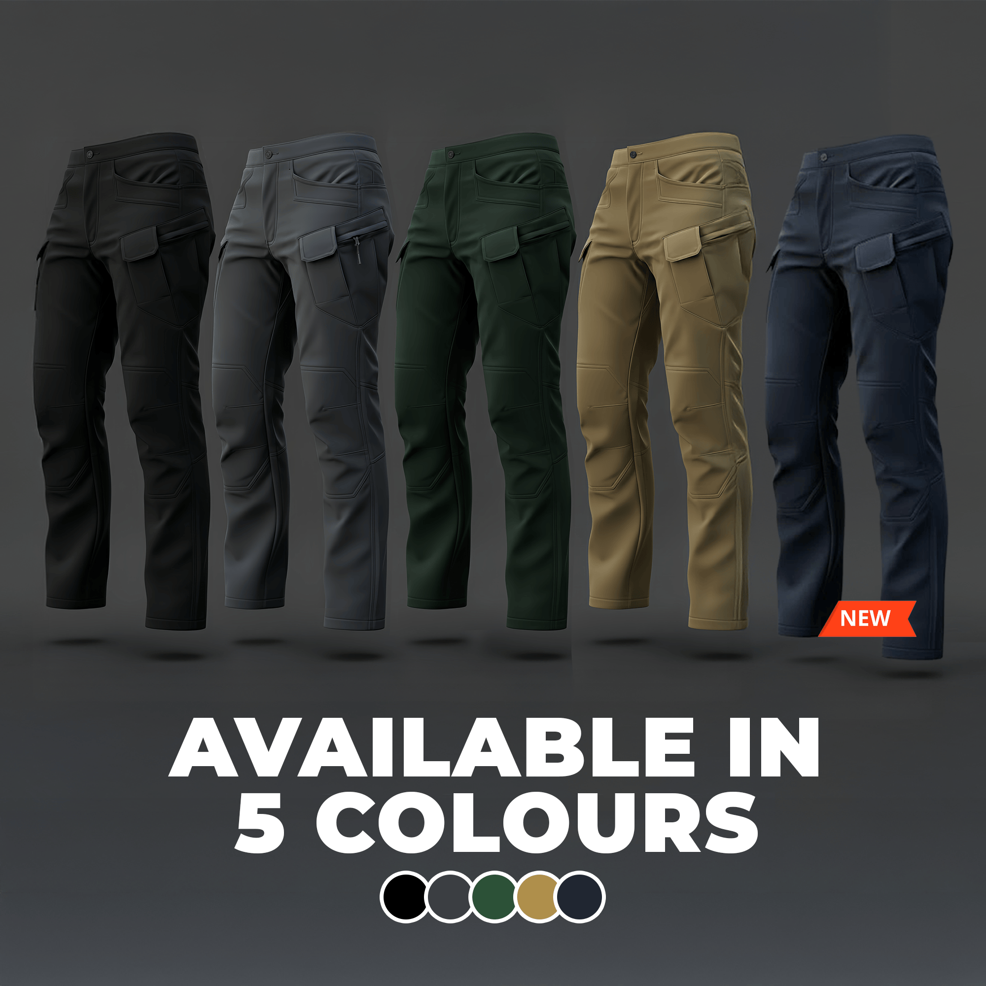 Fleece Lined Waterproof Utility Trousers