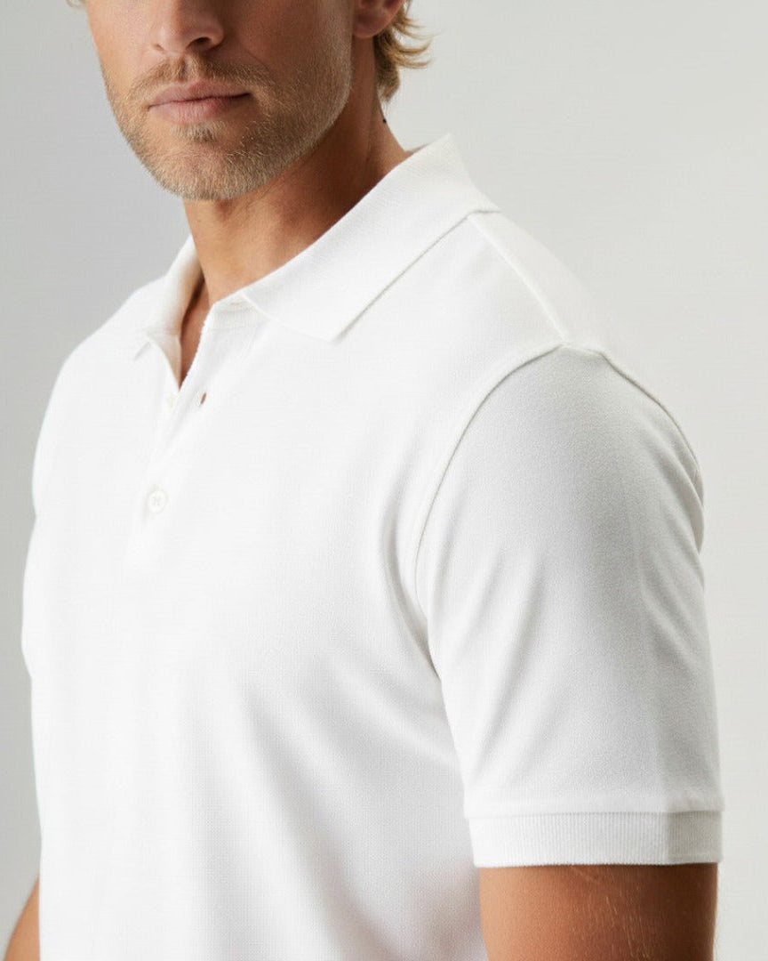 Kit 3 Polos Piquet Algodão Pima