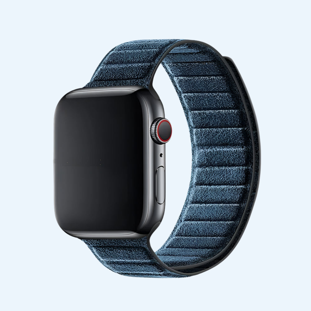 Alcantara Band Sport - Apple Watch - Ocean Blue