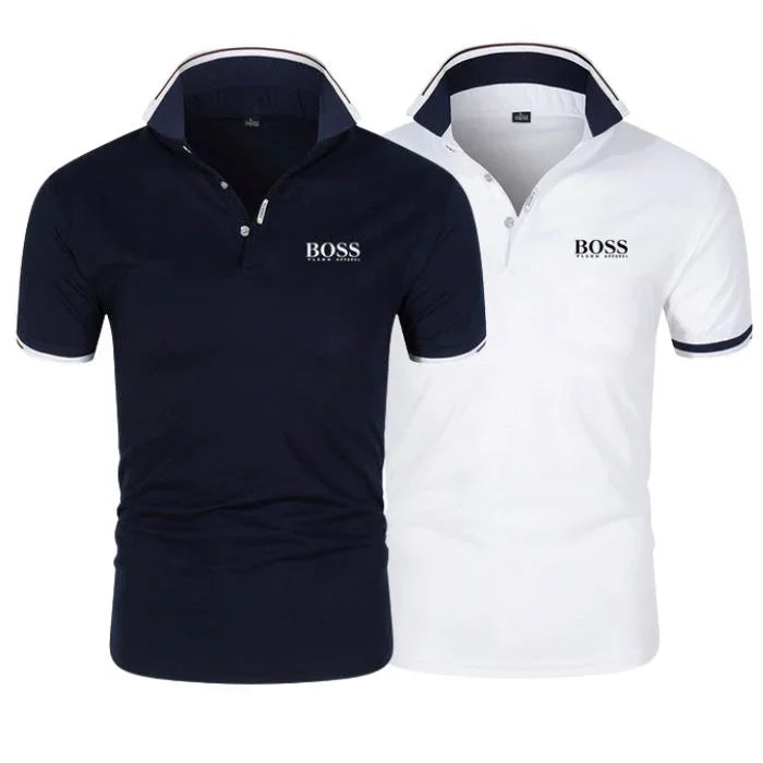 [BUY 1, GET 2] 2-Pack Boss Essential Polo Shirts - Pure - PURECLO