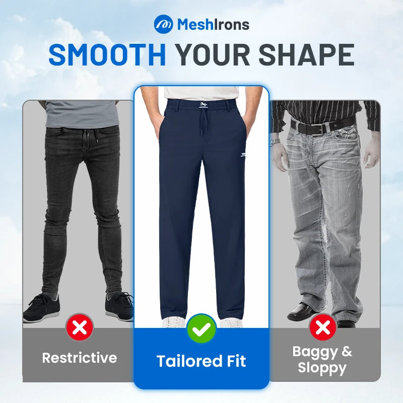 Pure™ MeshIrons - Pantalones Casuales para Hombre con Paneles de Malla Transpirables