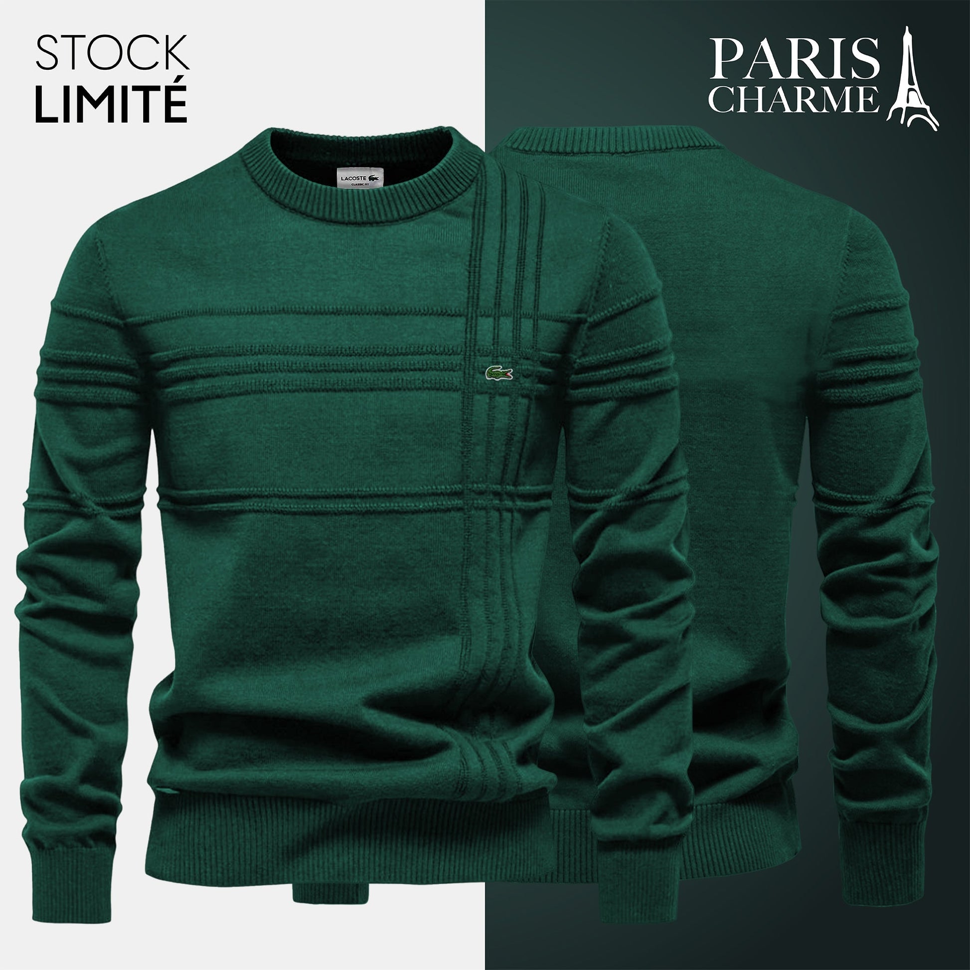 Pull Homme Texturé LC™ (DÉSTOCKAGE) - PURECLO