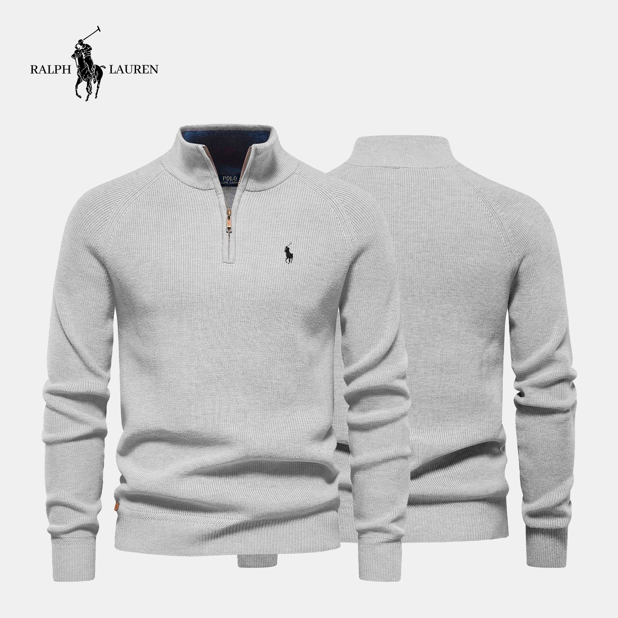 Pull Col Zippé R&L (DÉSTOCKAGE) - PURECLO