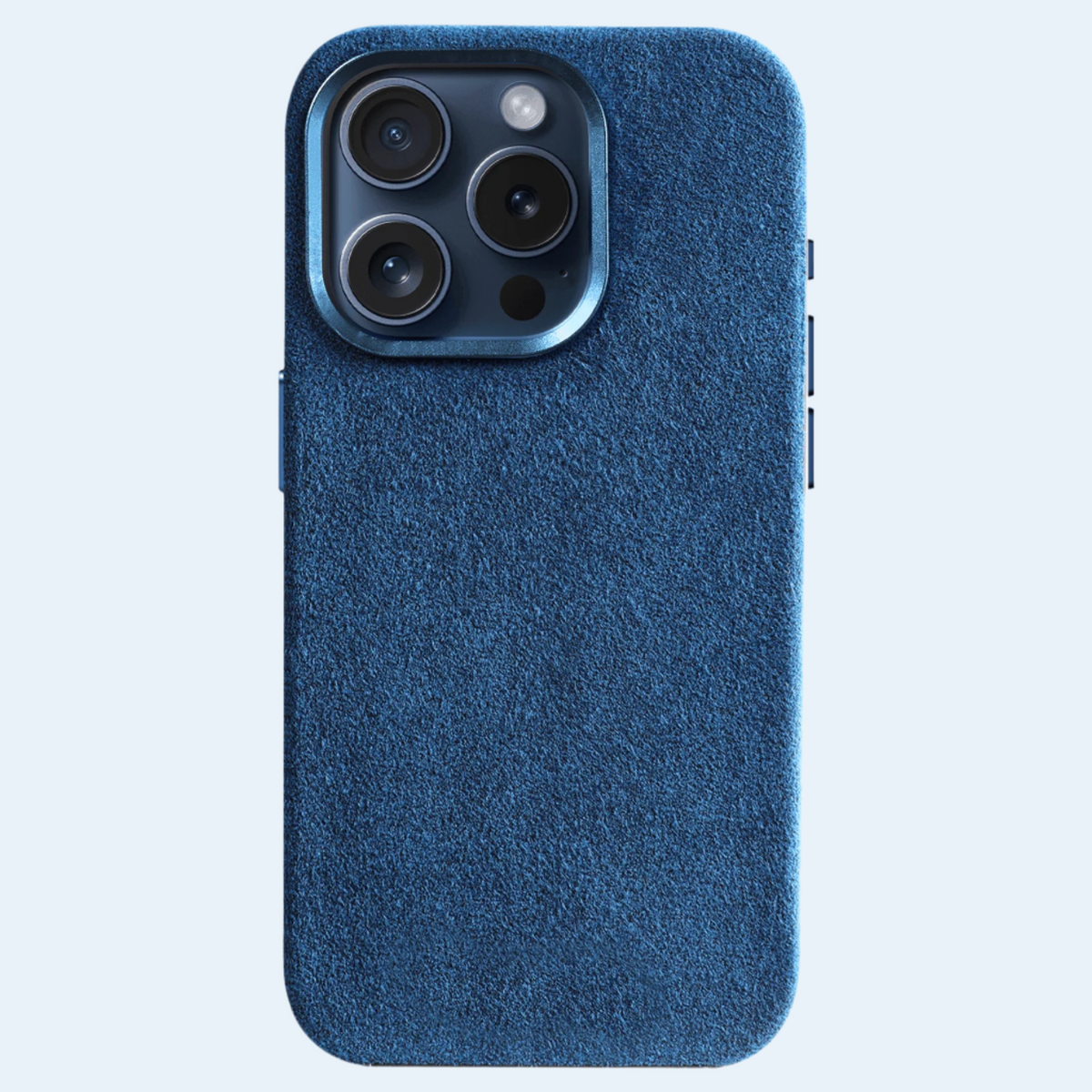 Alcantara Case - Ocean Blue