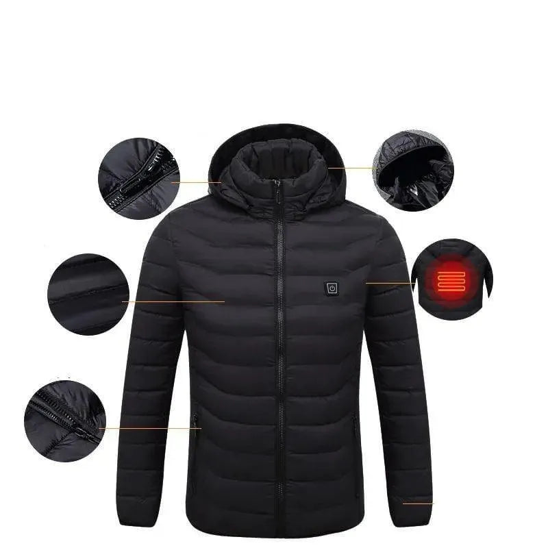PureClo™ | PowerWarm Heated Puffer Jacket – Stay Warm Anywhere