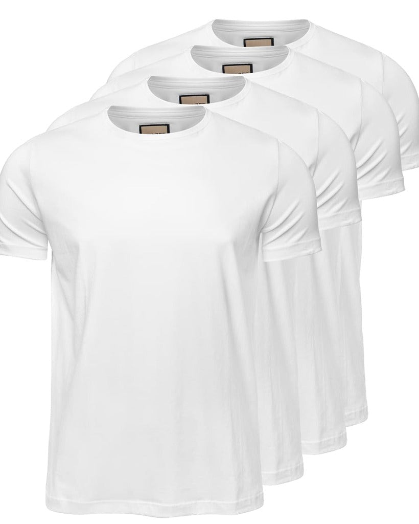 Kit 4 Camisetas Algodão Egípcio