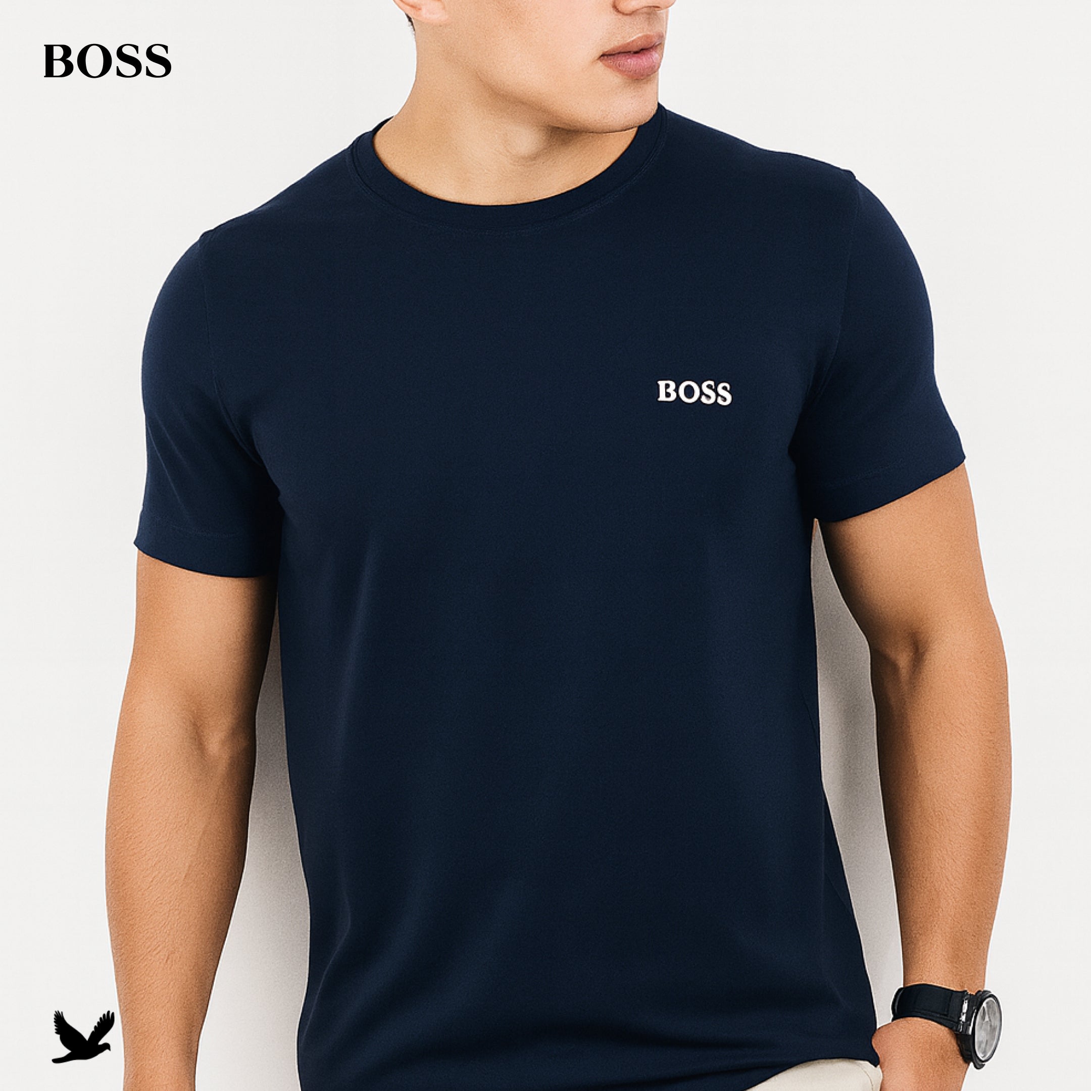 [BUY 3 GET 5] Kit 5 T-Shirt Boss Essential - Pure