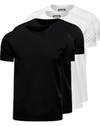 Kit 4 Camisetas Algodão Egípcio