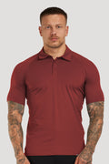 THE MUSCLE BUTTON POLO - PURECLO