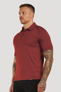 THE MUSCLE BUTTON POLO - PURECLO