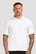 THE MUSCLE BUTTON POLO - PURECLO
