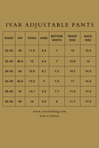 IVAR® Eclipse Blue Adjustable pleated pants