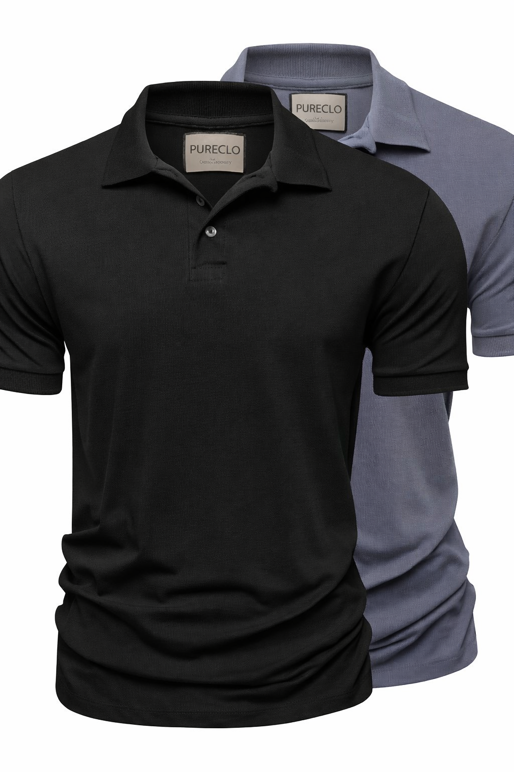 PURE - 2-Pack Pima Cotton Piqué Polos