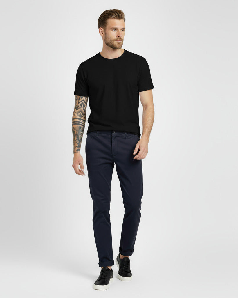 Kit 6 Camisetas Algodão Egípcio